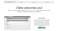 Desktop Screenshot of jtalks.org